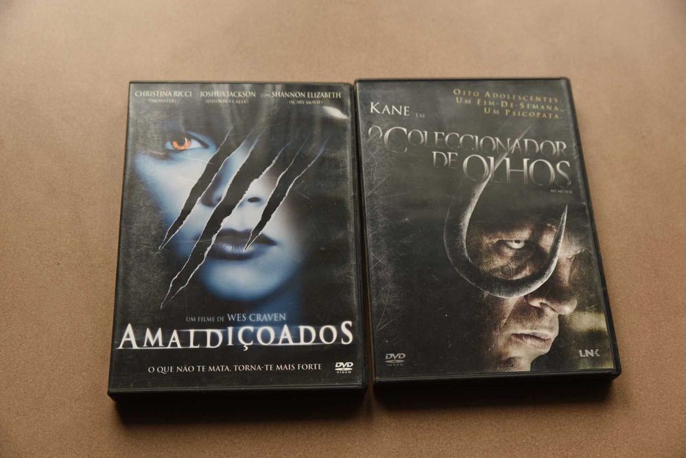 Filmes de terror Amaldiçoados e O colecionador de olhos