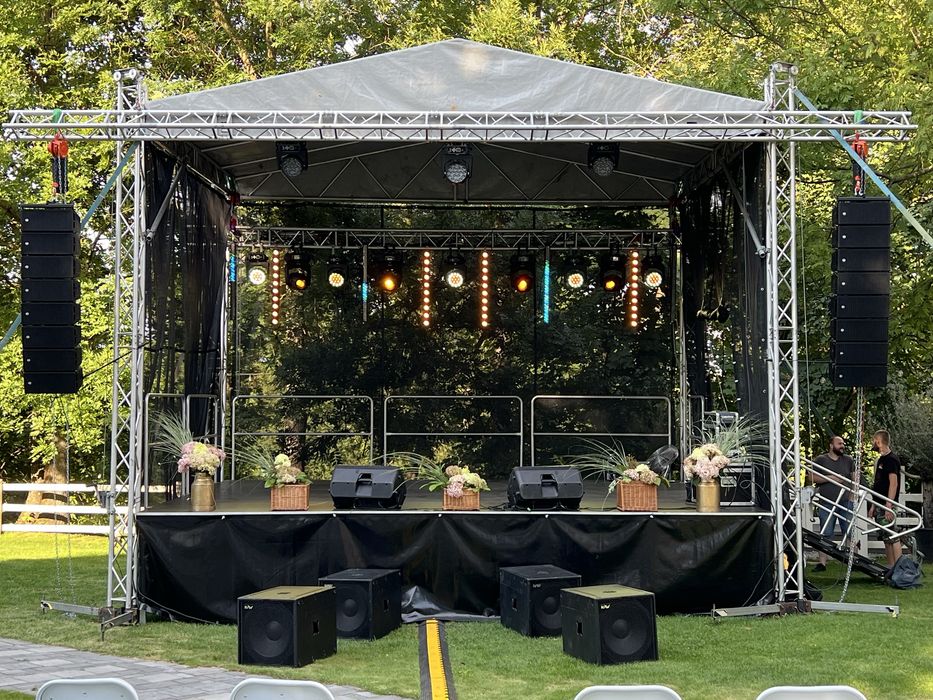 Scena / Nagłośnienie /PodestySceniczne  /Wynajem Sceny/ wynajem sceny