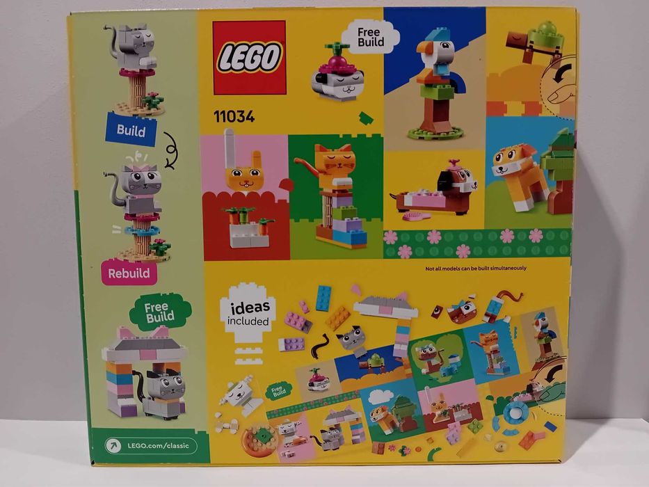LEGO CLASSIC 11034 Kreatywne zwierzątka NOWY
