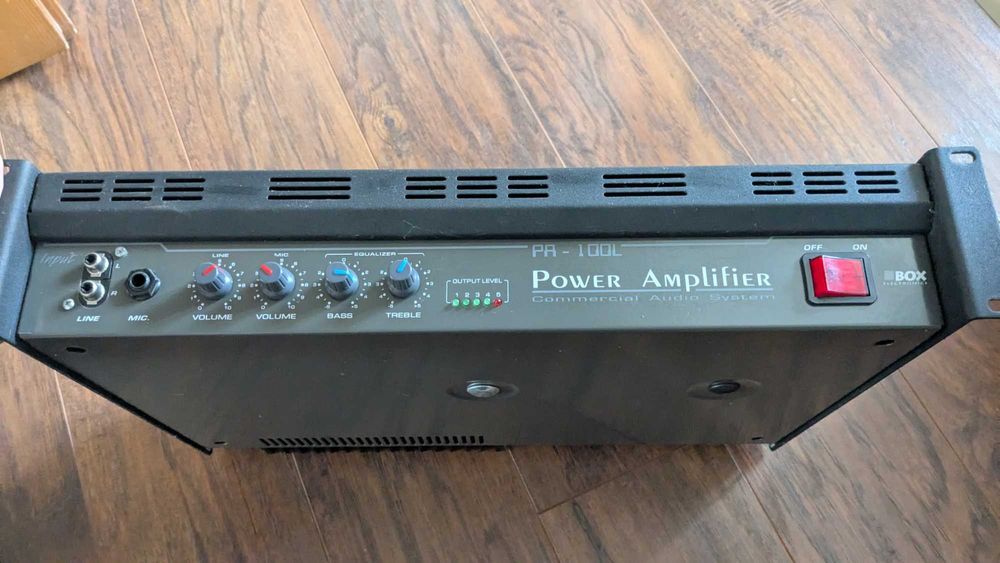 Wzmacniacz mocy PA-100L - Box Electronics Rehard - Sprawny