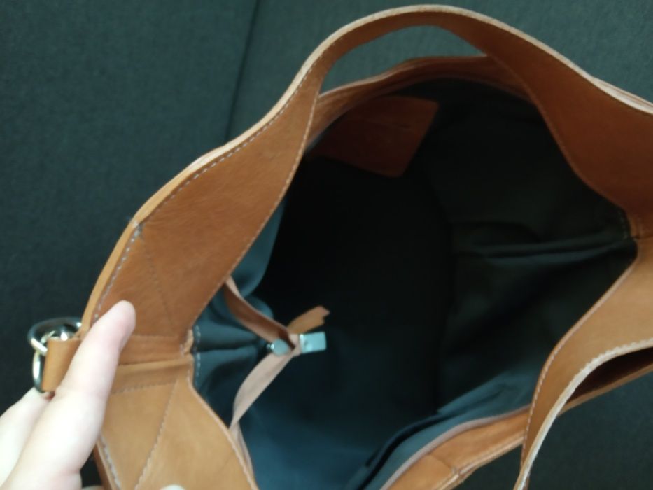 torebka skórzana super stan jak nowa