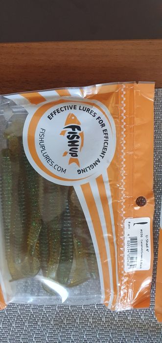 Guma fishup Ushad 4 10 cm 2 opakowa po 8 szt