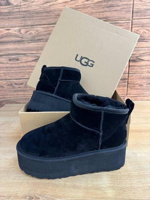 ХІТ Жіночі UGG Classic Ultra Mini Platform Уггі на платформі угги
