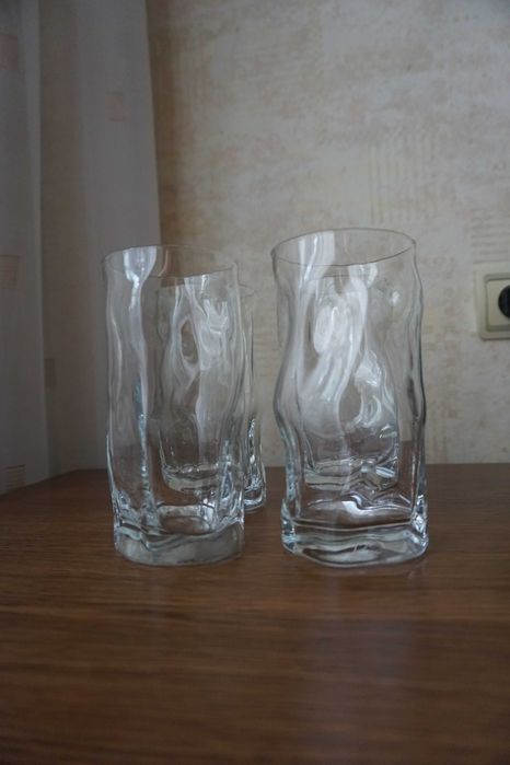 Стаканы, набор стаканов, 4 шт., Bormioli Rocco Sorgente, новый