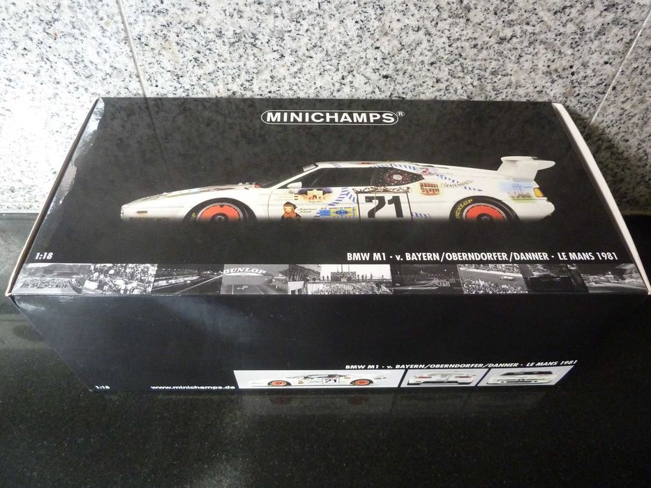 1:18 Minichamps, BMW M1 Procar, Le Mans 1981, AutoArt