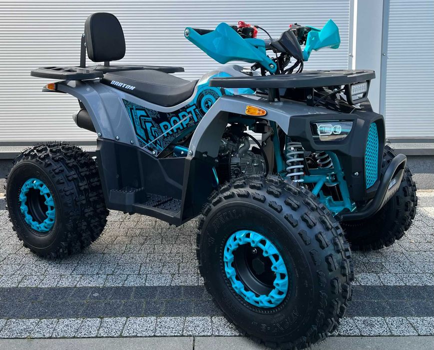 Quad 125 ATV Barton Raptor LED Raty Kxd Dowóz dla dziecka 8-13 lat