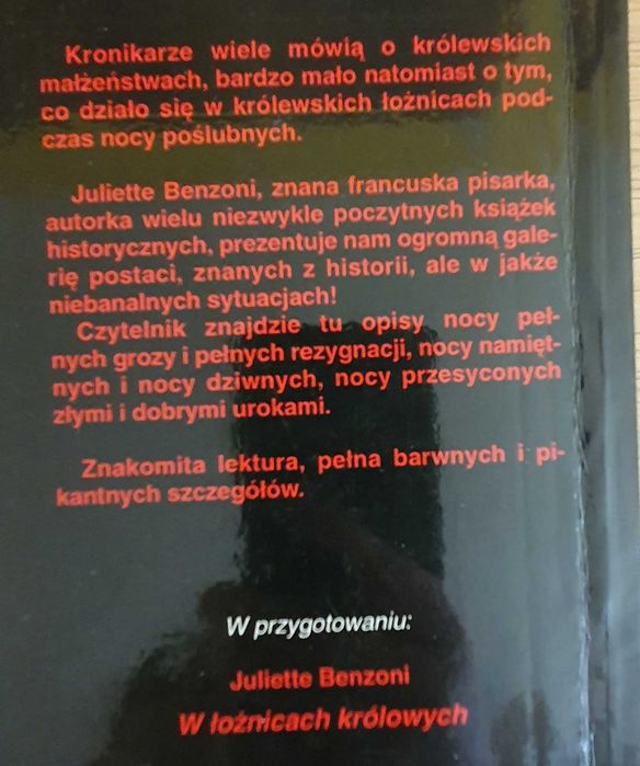 Juliette Benzoni, 7 książek