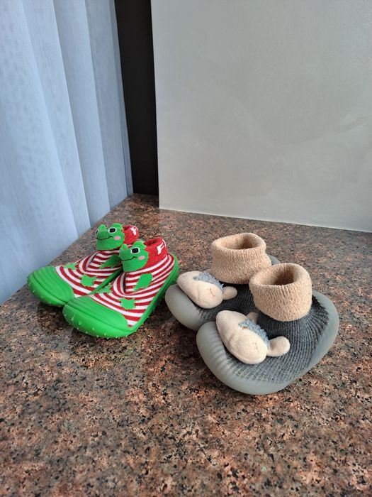 Дитячі шкарпетки тапочки, капці, носочки 13,5 см