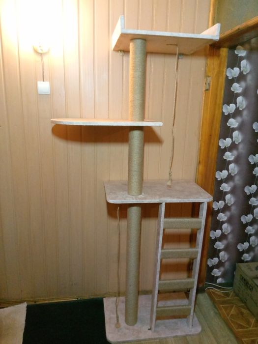 Когтеточки/ дряпки/комплекси/домік для кішки.