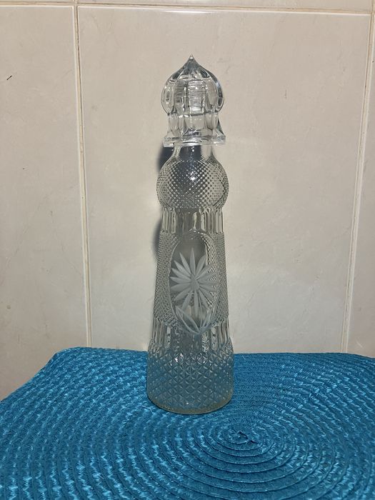 Винтажная бутылка 0,5 л.+ штрафная рюмка