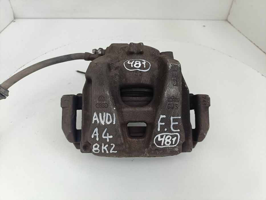 Pinça travão / maxila de travão frente esquerda AUDI A4 (8K2, B8)