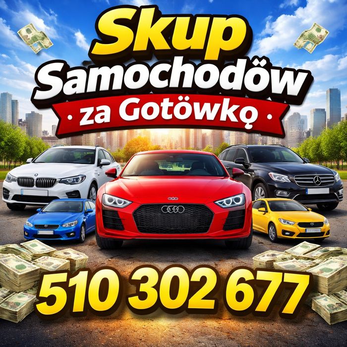 SKUP aut Samochodów Wszystkie marki KAŻDY STAN