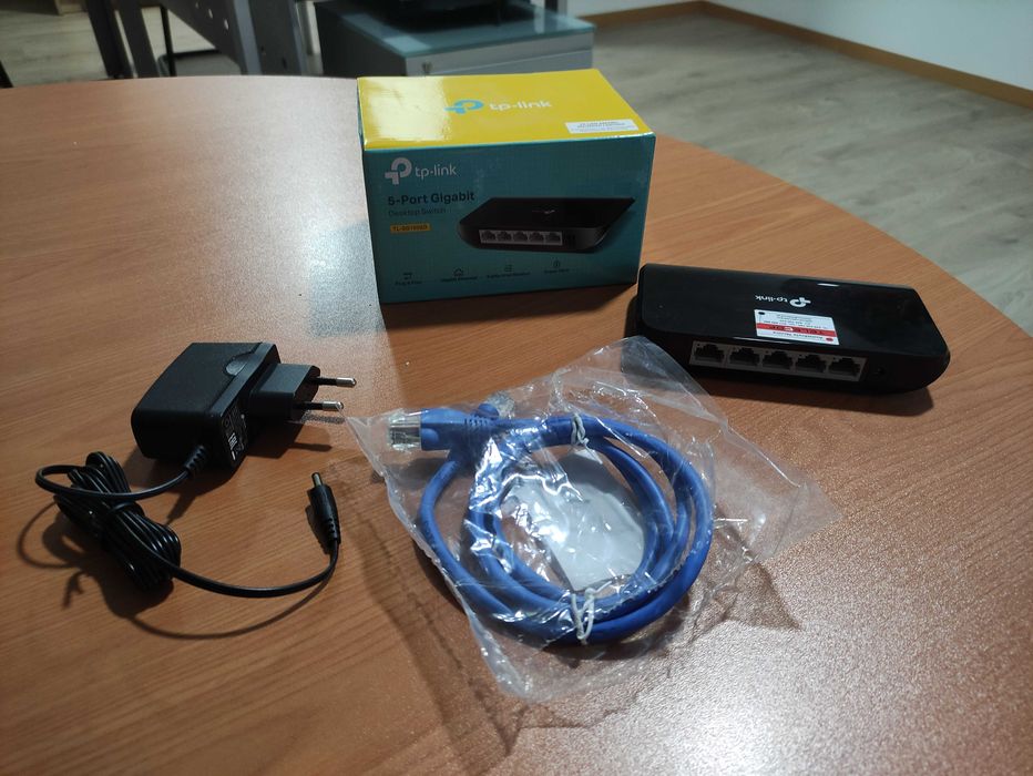Switch TP-Link TL-SG1005D – 5 Portas Gigabit