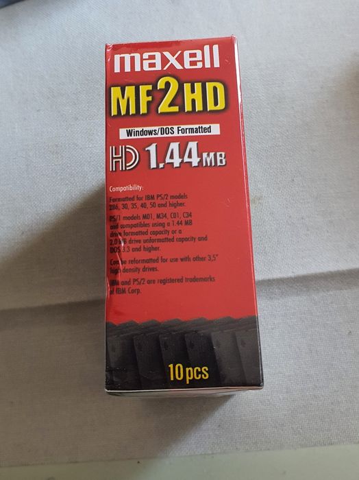 Maxwell Brand Sealed Floppy Disk Boxes447461765761607682
