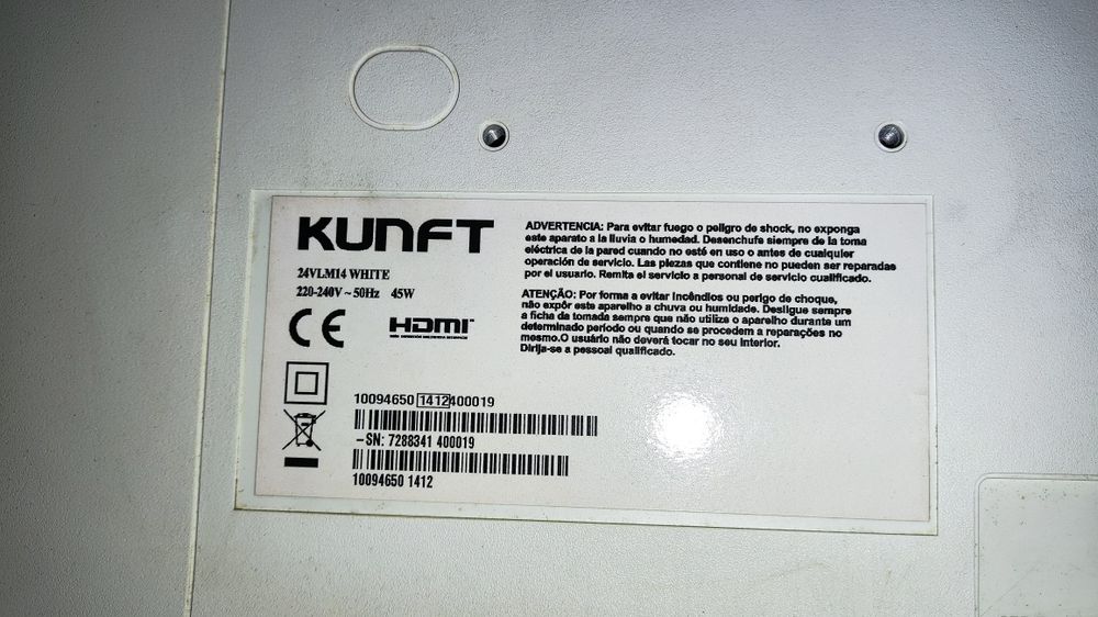 TV 24 polegadas marca knuft