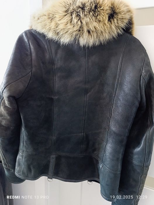 Kożuszek damski ze skóry