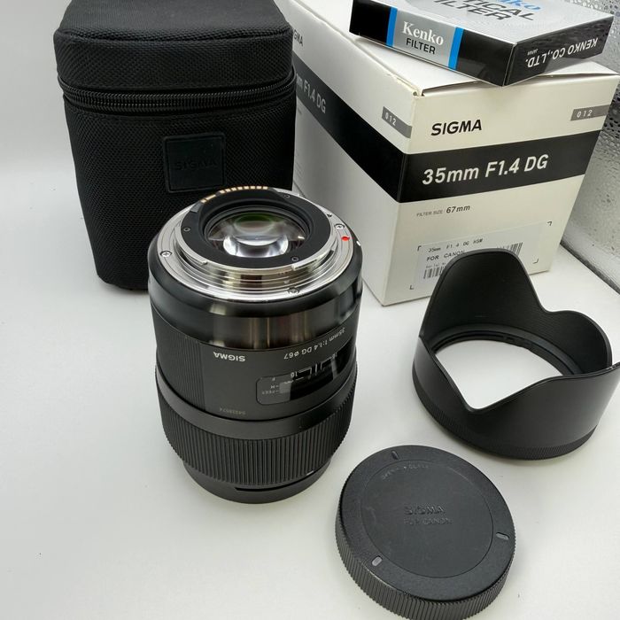 Sigma 35mm f/1.4 Art DG HSM Canon EF Made in Japan