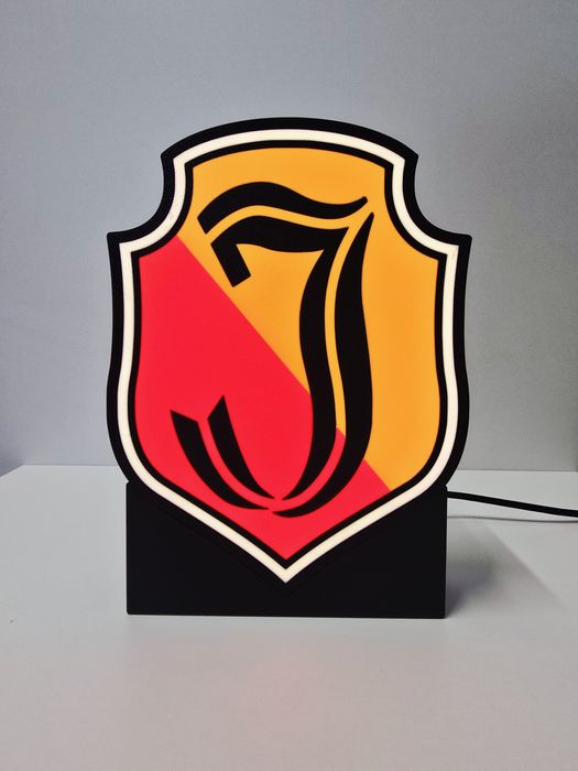 Jagiellonia Białystok herb led lampka