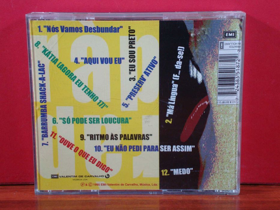 Rap - ComFusão "Ritmo ás Palavras" / CD / NM / Hip Hop Tuga