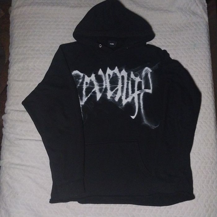 Revenge Black Smoke Hoodie