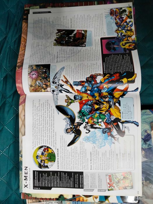 Enciclopédias BD Marvel Comics & DC Comics