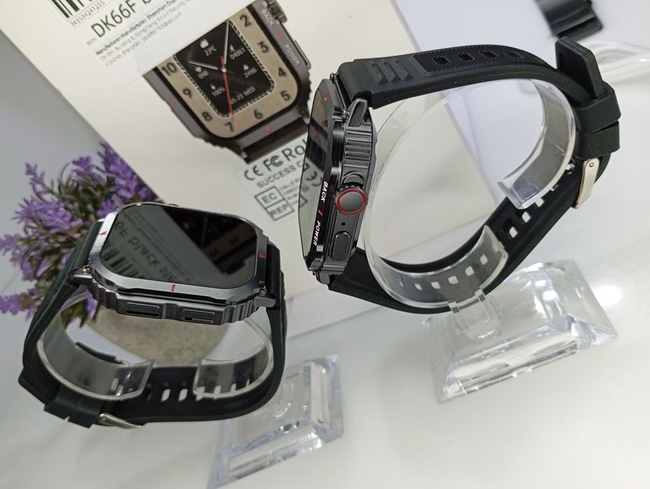 ‼️ Смарт годинник Lemfo DK66 AMOLED екран NFC Smart watch Чоловічій‼️