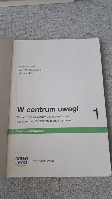 Podręcznik W centrum uwagi 1