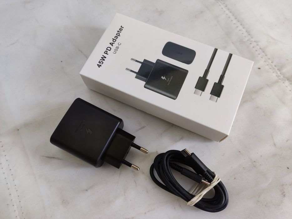 ZESTAW Szybka ŁADOWARKA Sieci Zasilacz PD 45W USB-C PD Huawei Motorola