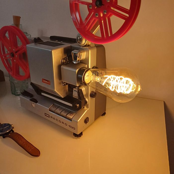 Projektor 8mm retro dekoracja