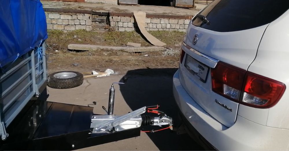 Прицеп Двухосний Гальмівний КРД 128 для легкового авто чи буса.