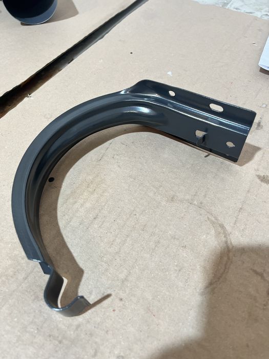 Hak doczołowy antracyt 150mm Pruszyński Niagara 7016