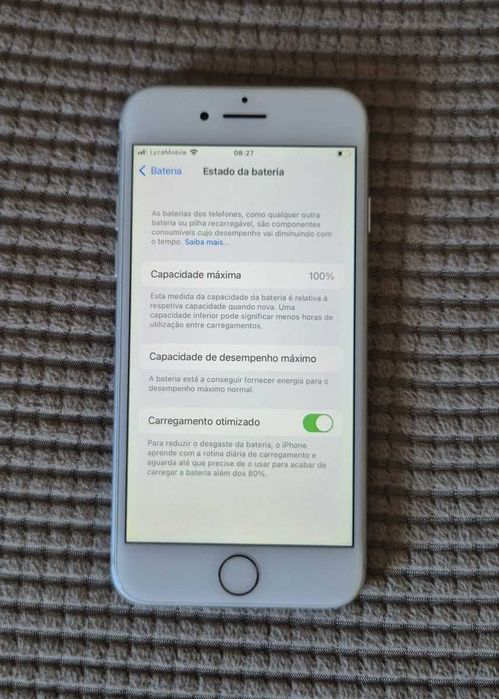 Telemóvel iPhone 7 – Silver - muito estimado