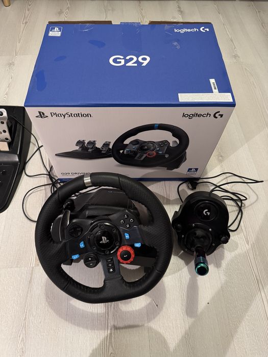 Logitech G29 + shifter – zestaw do kierownicy