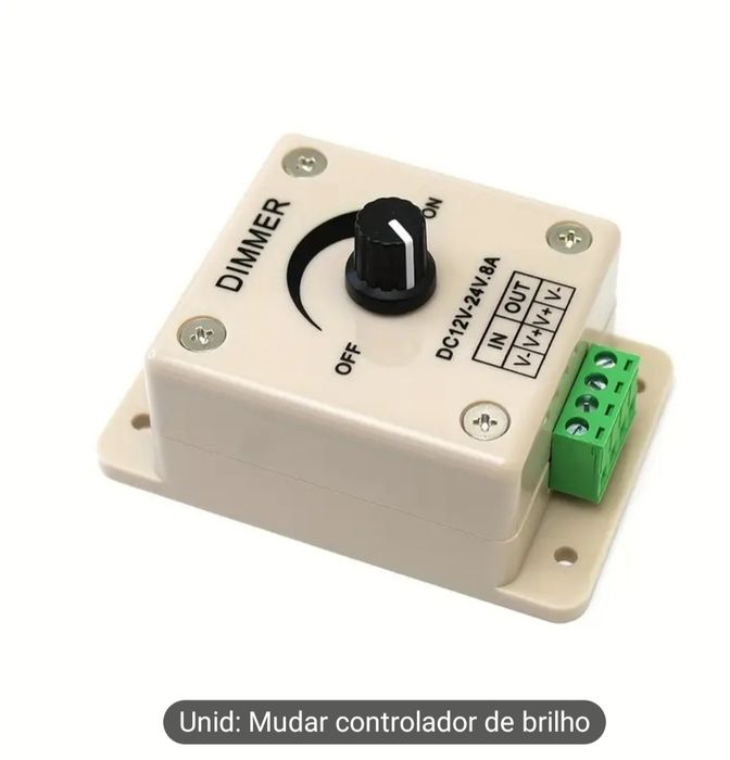 Constrolador de brilho DIMER 12v -24v