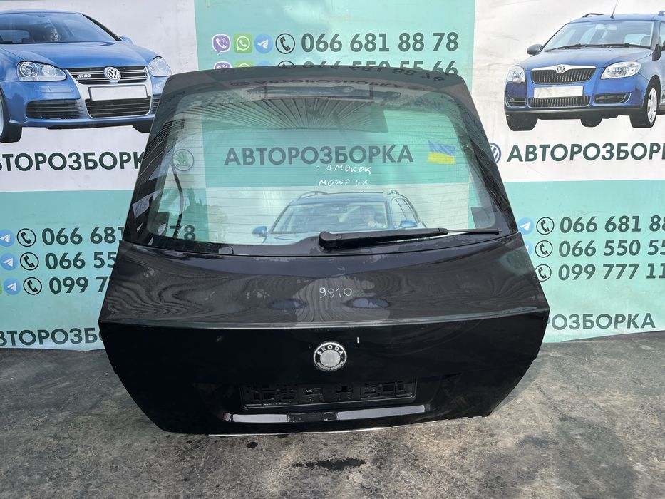 Задня ляда шкода октавія а5 ліфтбек 9910 кришка багажника octavia a5