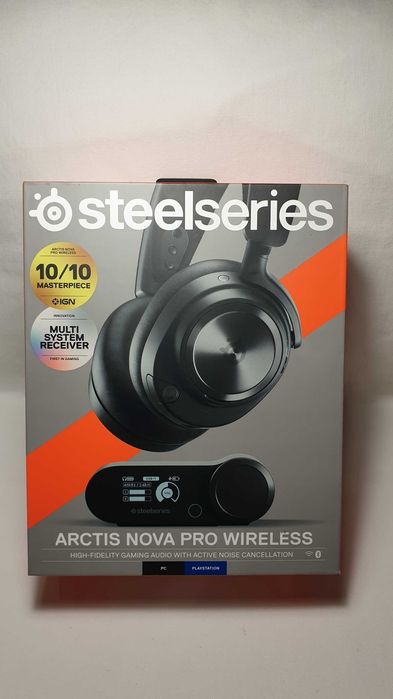 Słuchawki bezprzewodowe SteelSeries Arctis Nova Pro Wireless stan BDB.