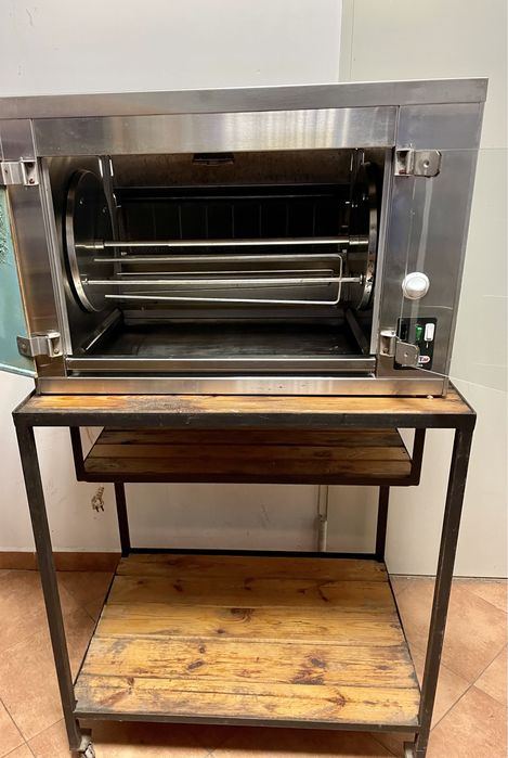 Rożno gastro-tar 12 kurczaków + stolik