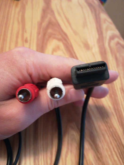 Cabo RGB para Playstation1/2 com saídas de audio64298032989057121