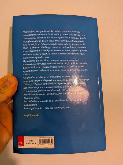 Livro Volodymyr Zelensky: Biografia (novo)