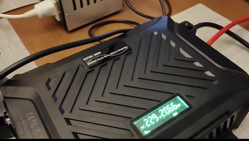 Інвертор 12V/24V/48V/60V/72V (1500W-6000W) Чистий синус