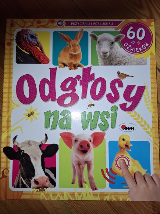 Odgłosy na wsi książeczka dźwiękowa