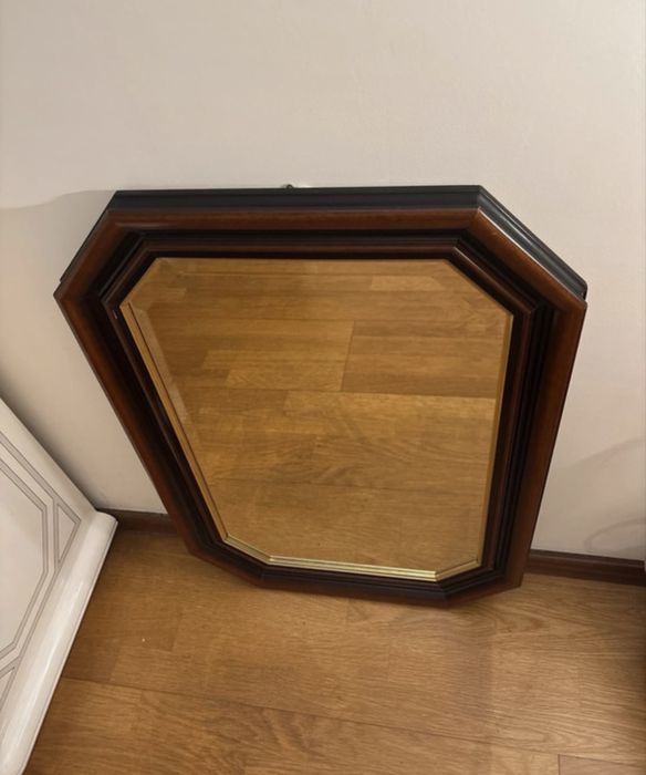 Espelho vintage em madeira