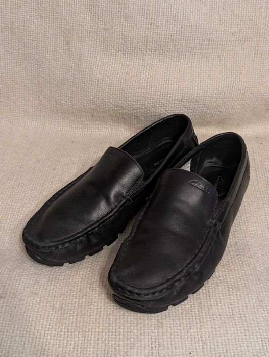 Mokasyny,  półbuty skórzane męskie Clarks
