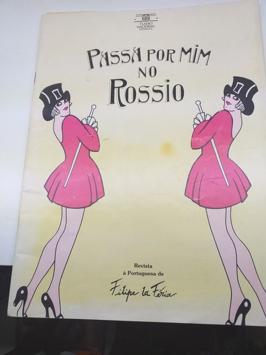 Livro da comédia, passa por mim no Rossio, de Filipe La Féria