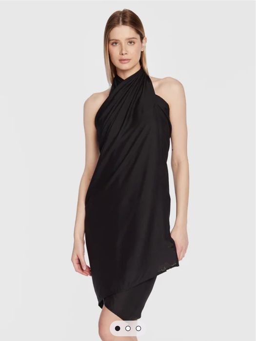 Calvin Klein L/XL оригінальне пляжне парео спідниця чорного кольору