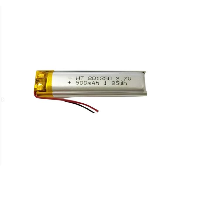 Акумулятор літій-іонний полімерний Li-Pol 801350 500 mAh 3.7V 1.85Wh