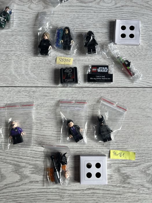 Lego minifigurki mix nowe Star wars Dc horizon batman