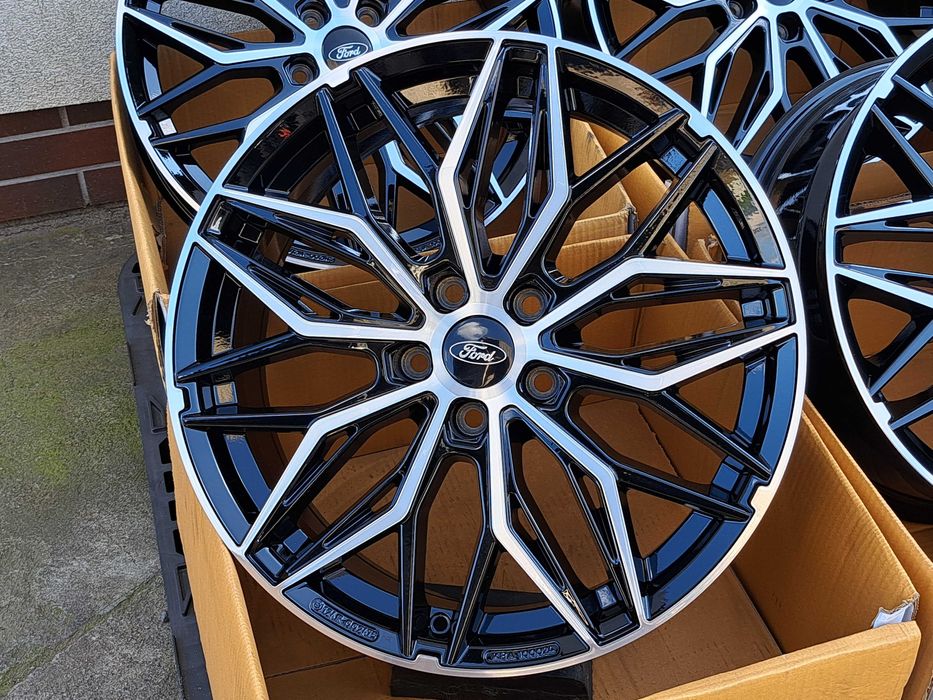 ALUFELGI FORD 17 NOWE 5x108 KUGA Galaxy Focus Mondeo S-Max Czarne CA26