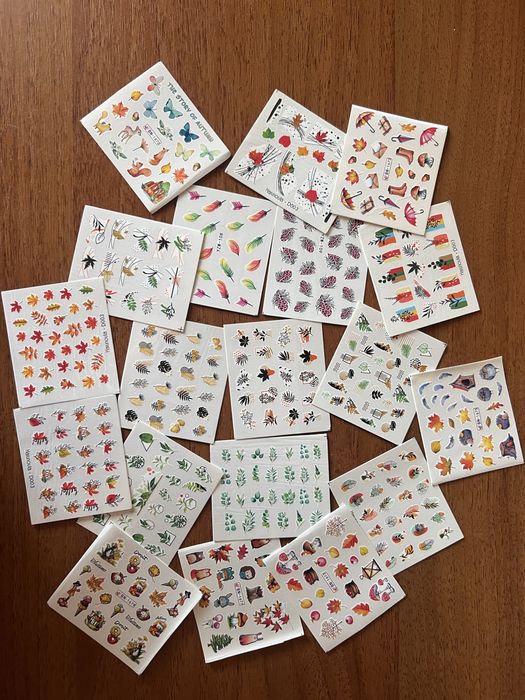 Наклейки для манікюру, манікюр , педикюр, дизайн на нігті, слайдери