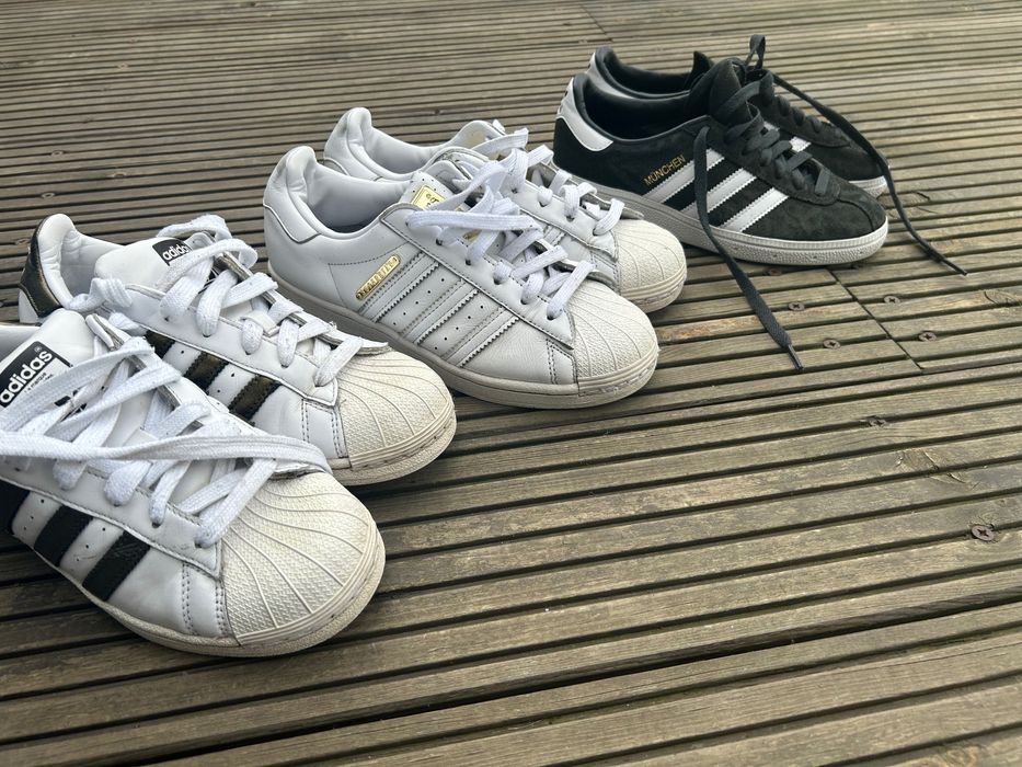 Buty Adidas 2xSuperstar + Munchen roz36